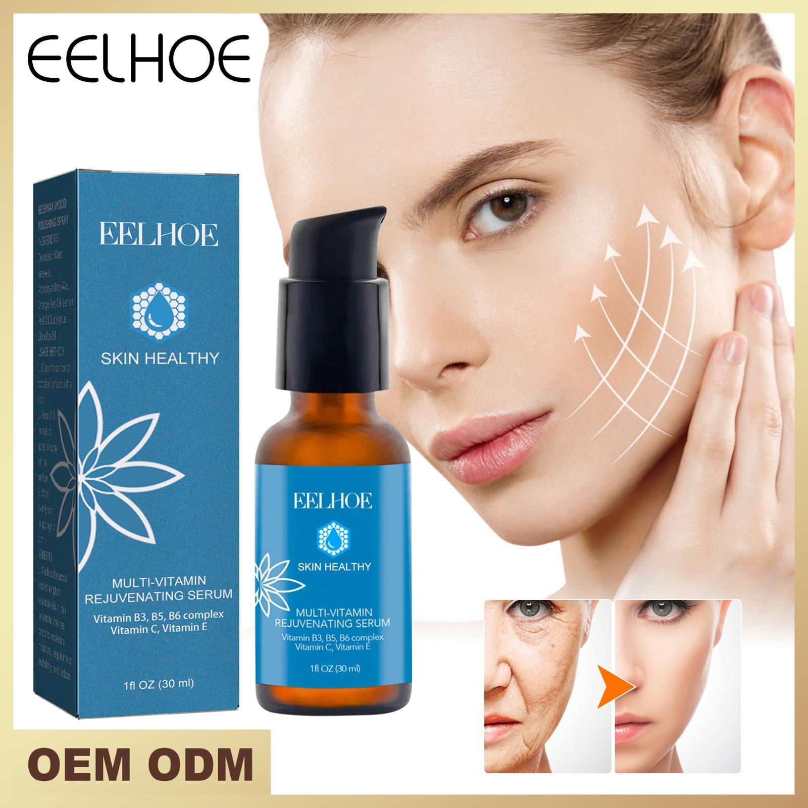 

EELHOE Мгновенное удаление морщин Сыворотка для лица Лифтинг Фирма против старения Выцветание тонких линий Увлажняющая эссенция Отбеливание Осветляющее восстановление Уход за кожей