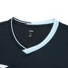 Li Ning Badminton Series Logo Embroidered Print Quick-Dry Short Sleeve T-Shirt Unisex Tops Black AAYT057-3