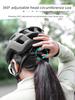 Mountain Road Bike Helmet, Aerodynamic Wind-Breaking Safety Helmet, Cycling Full-Face Helmet for Men, Women, and Teenagers