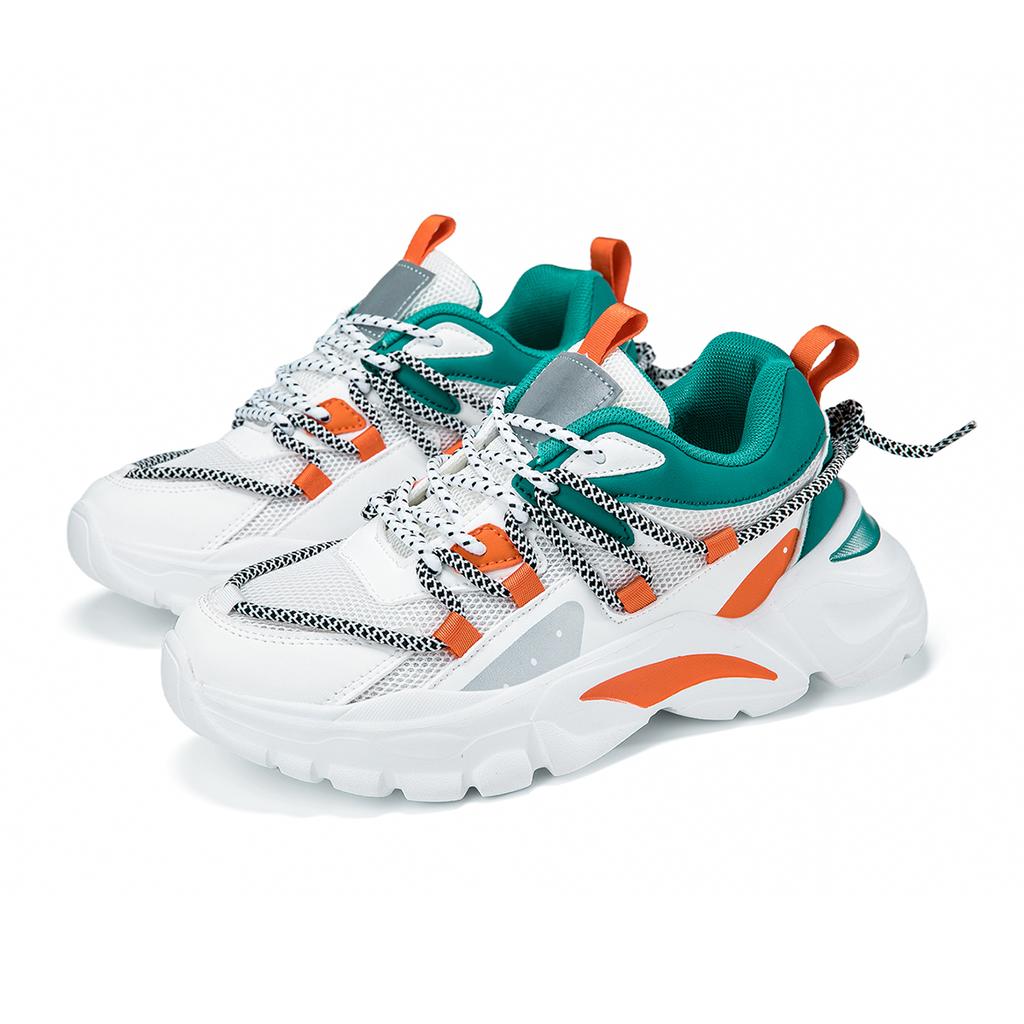 MCTIN Damen Outdoor Schuhe Sneakers Plateau Herren Tennis Running Tennisschuhe