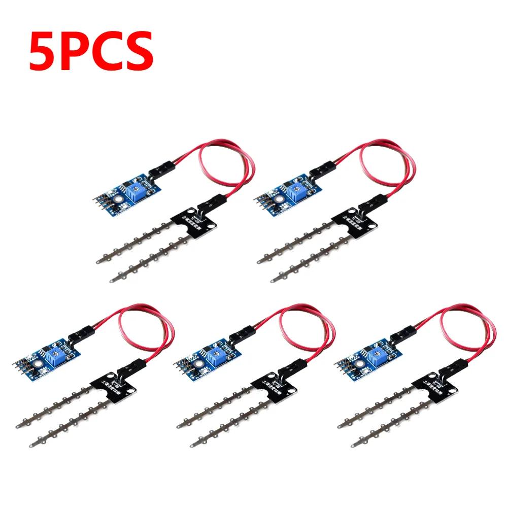 1-5pcs Smart Electronics Soil Moisture Hygrometer Detection Humidity Sensor Module For arduino Development Board DIY Robot Car