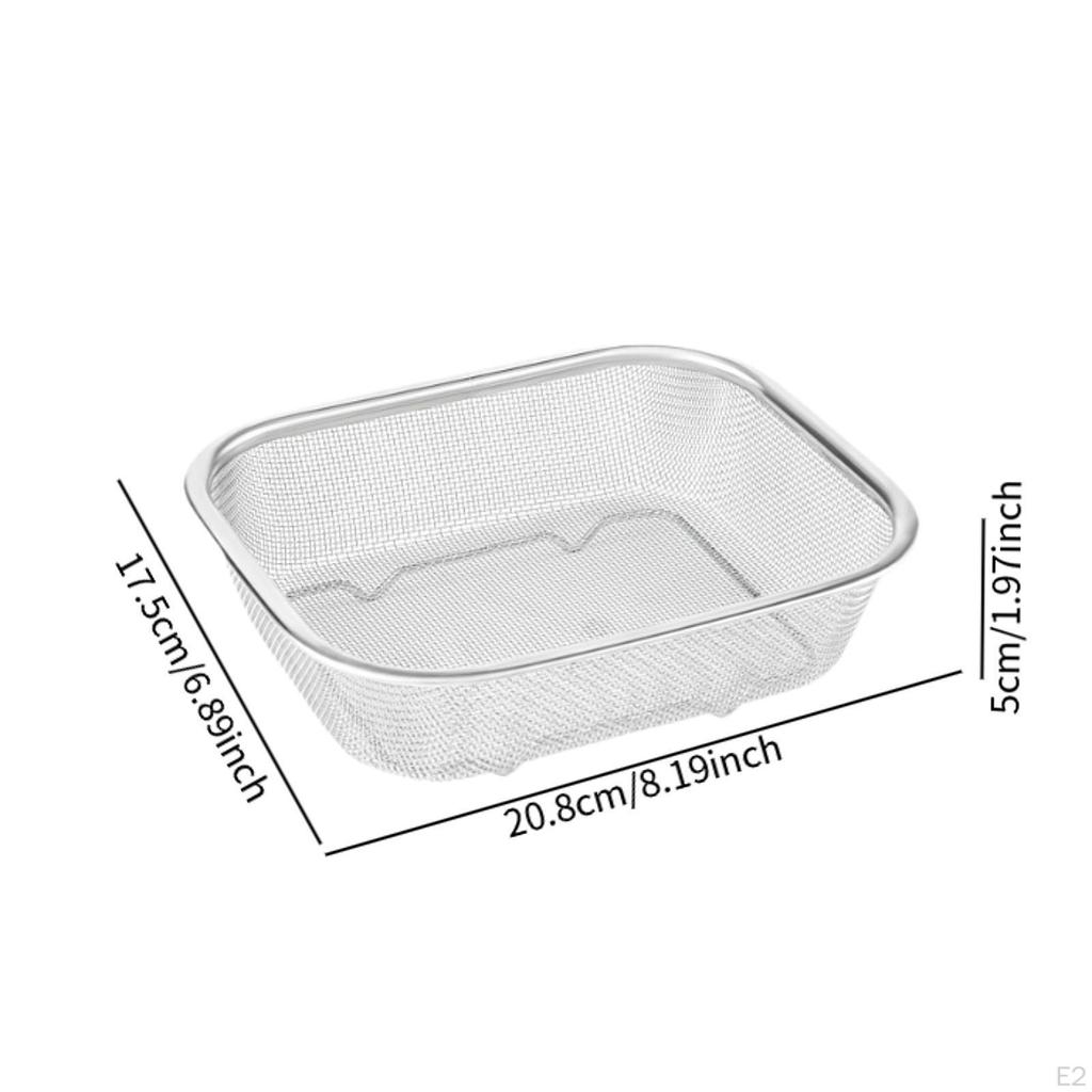Frittierkorb Küche Kochen Sieb Abtropfsieb Lebensmittelwerkzeug Ölabtropfgestell Frittieren