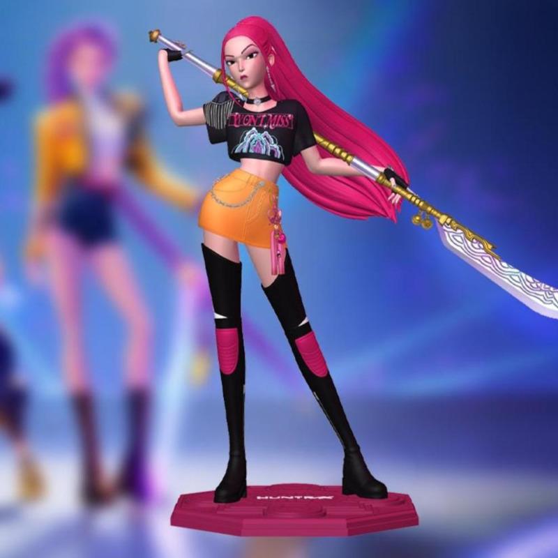 Nouvel Anime Kpop Chasseurs de Démons Figurine Modèle Jouet 16CM Rumi Ornement Collection Figurines Modèle Jouets Pour Cadeau Enfant