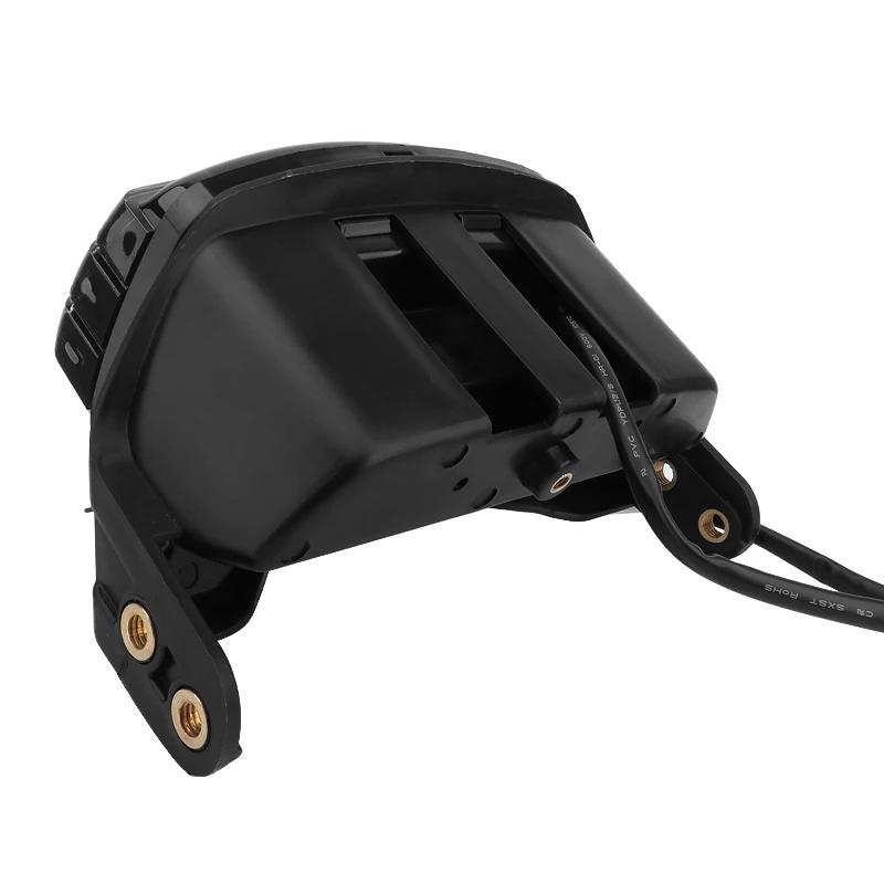 Motorcycle Tri-Bar Fender LED Running Brake Tail Light For Harley Dyna Fat Bob Softai FXST FXSTB FXSTC FXSTS FLSTSB 2006-Later