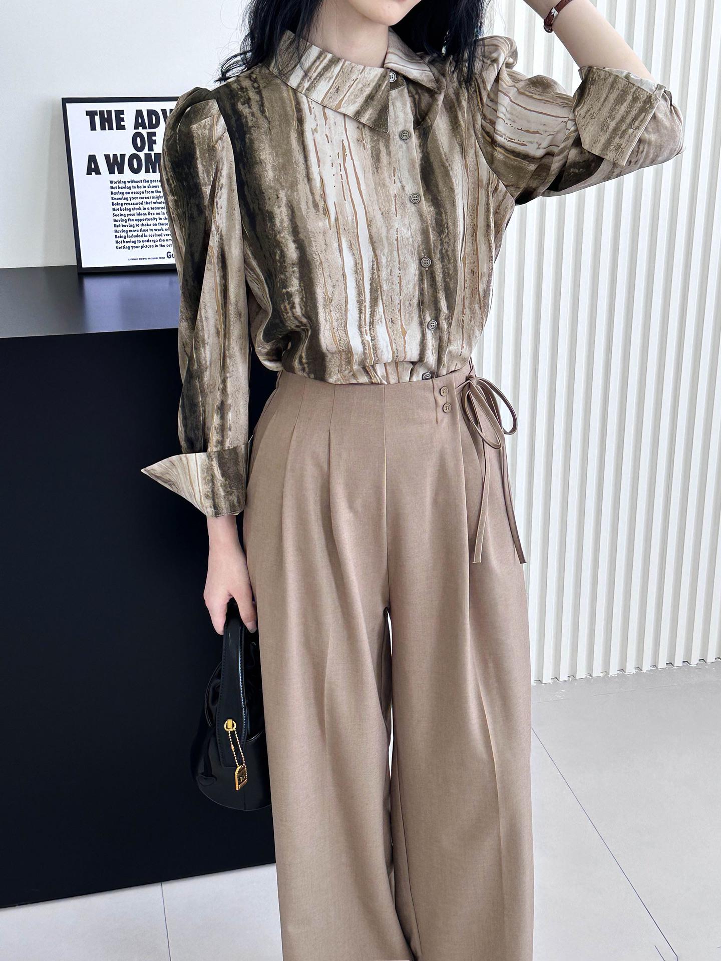 

Женская художественная блузка Ju Zhi Весна 2025 One Size