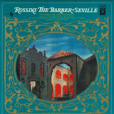 LP-skiva VITTORIO GUI, ROYAL PHILHARMONIC OR - Rossini: Barberaren i Sevilla Hög AA8491PROMO ÄNGEL Japan Klassisk Begagnad
