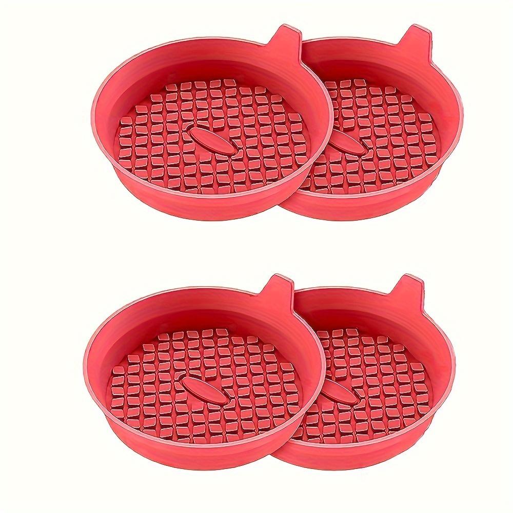 Coaster Waterproof and Non-slip Cup Holder Splash-proof Bracket Car Interior Accessories 2/4pcs Multicolor