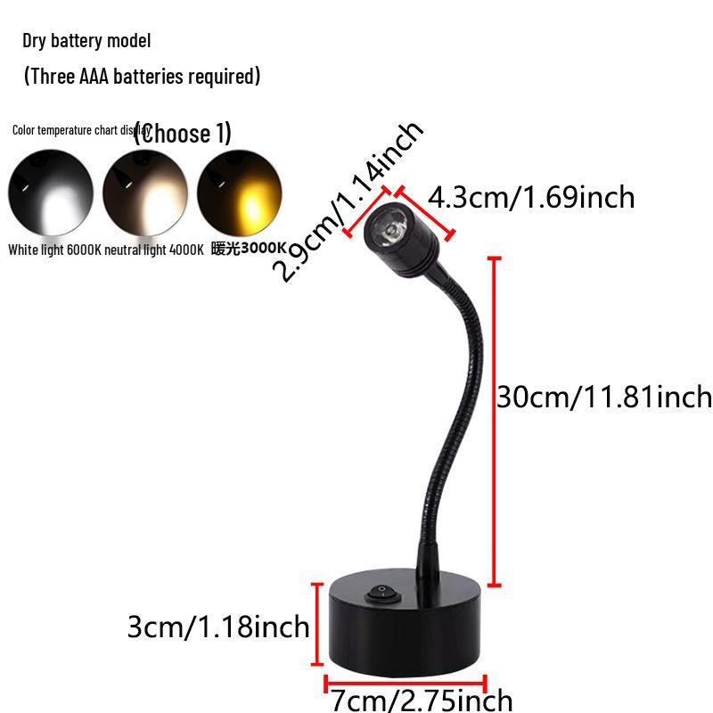 Wireless Jewelry Display Spotlight with Battery