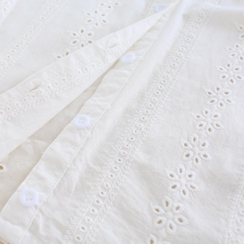 Baumwolle Falscher Kragen Damenhemd Vielseitiger Dekorativer Falscher Kragen Holzohrkante Falscher Kragen Weißes Hemd Falscher Kragen Damen B261