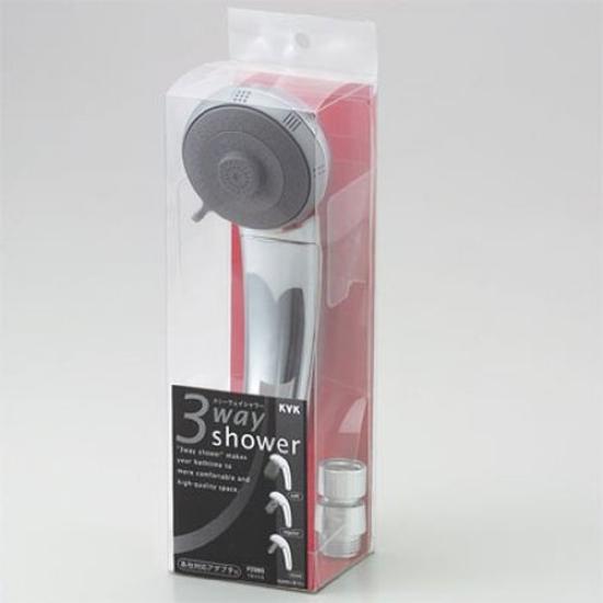 

KVK 3WAY shower head with attachment PZ985