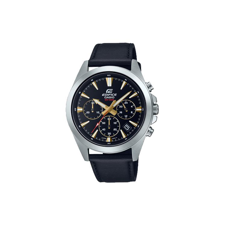 CASIO Men EDIFICE Black Watch EFV-630L-1 EFV-630L-1 Black Dial