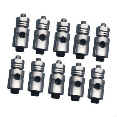   10pcs Metal Adjustable Pushrod Connectors Stopper For Remote Aircraft Helicopter Boats