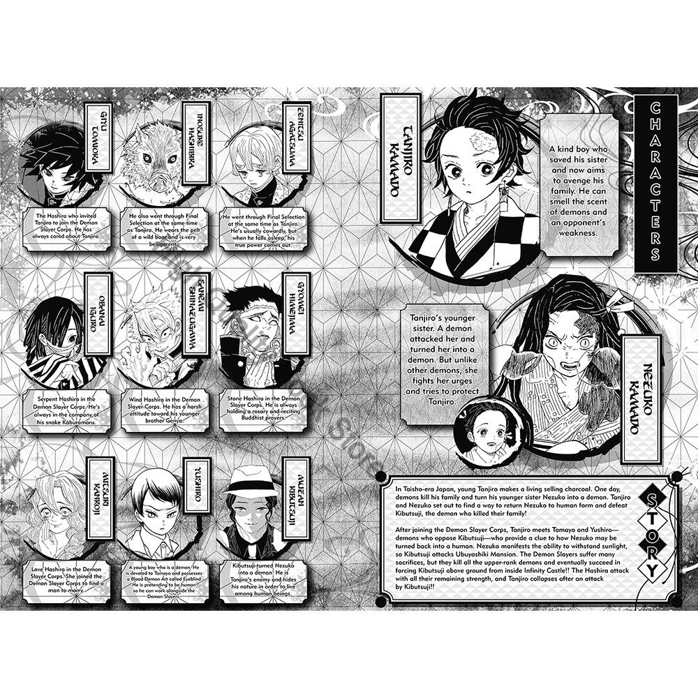 New Anime Demon Slayer Kimetsu No Vol.18 Yaiba Japan Fantasy Science Mystery Suspense English Version Manga Comic Book