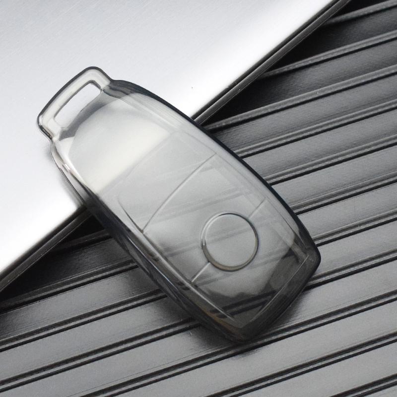TPU Shell Fob for Mercedes Benz 2017 E Class W213 E200 E260 E300 E320 2018 S Class GLS GLA Car Remote Key Cover Case Accessories