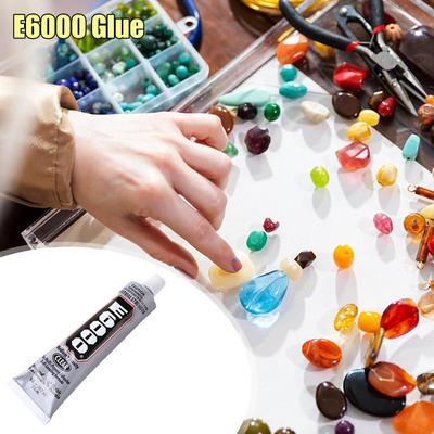 29.7ML E 6000 Multi-Purpose Glue Adhesive Epoxy Resin Repair Cell Phone Touch Screen Liquid Glue Jewelry Craft Adhesive Glue