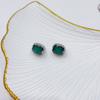 Серебряные серьги с натуральным агатом 10.207ct (2170877)