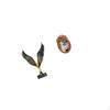Resin Spreading Wing Sculpture Feng Shui Ornament Decorative Photo Frame Small Picture