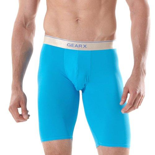 

[GearX] Premium Summer Auto-Separation Mid-Thigh Panty [Shipped from Korea] 100% Authentic Light Blue - 95