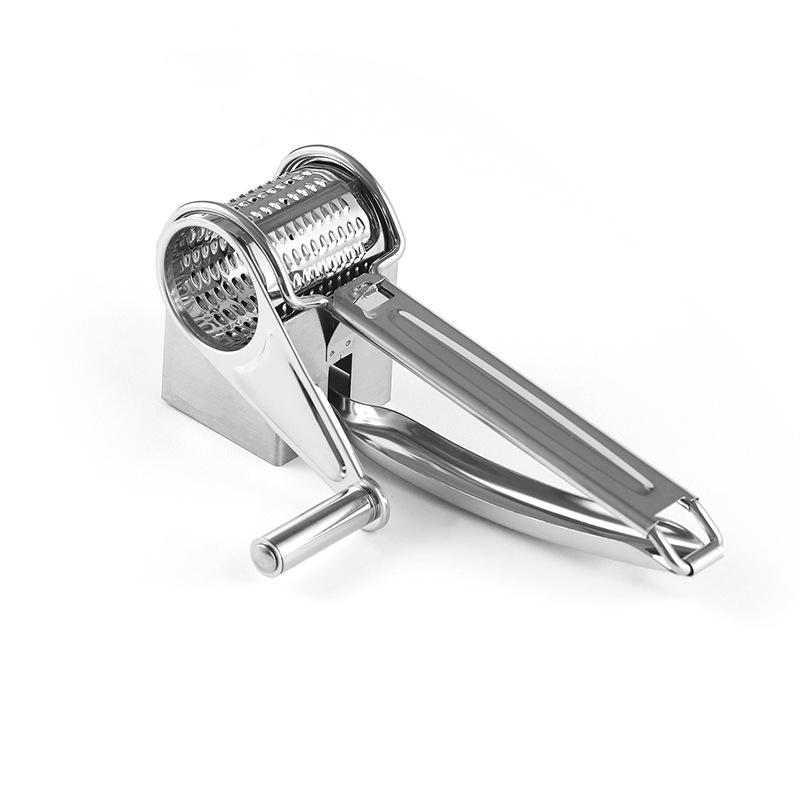 Multi-Purpose Hand-Crank Vegetable & Cheese Shredder