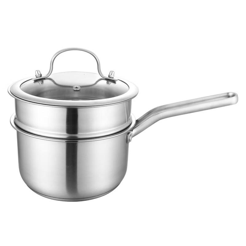 ZISIZ 18см Утолщенная Кастрюля с Двумя Ручками Многоцелевая