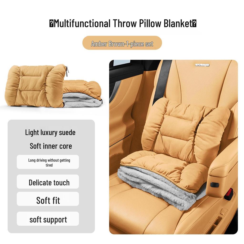 Honda Accessories: Flannel Headrests, Lumbar Supports, Neck Pillows for CRV, Fit, 11th Gen Civic, and Accord.