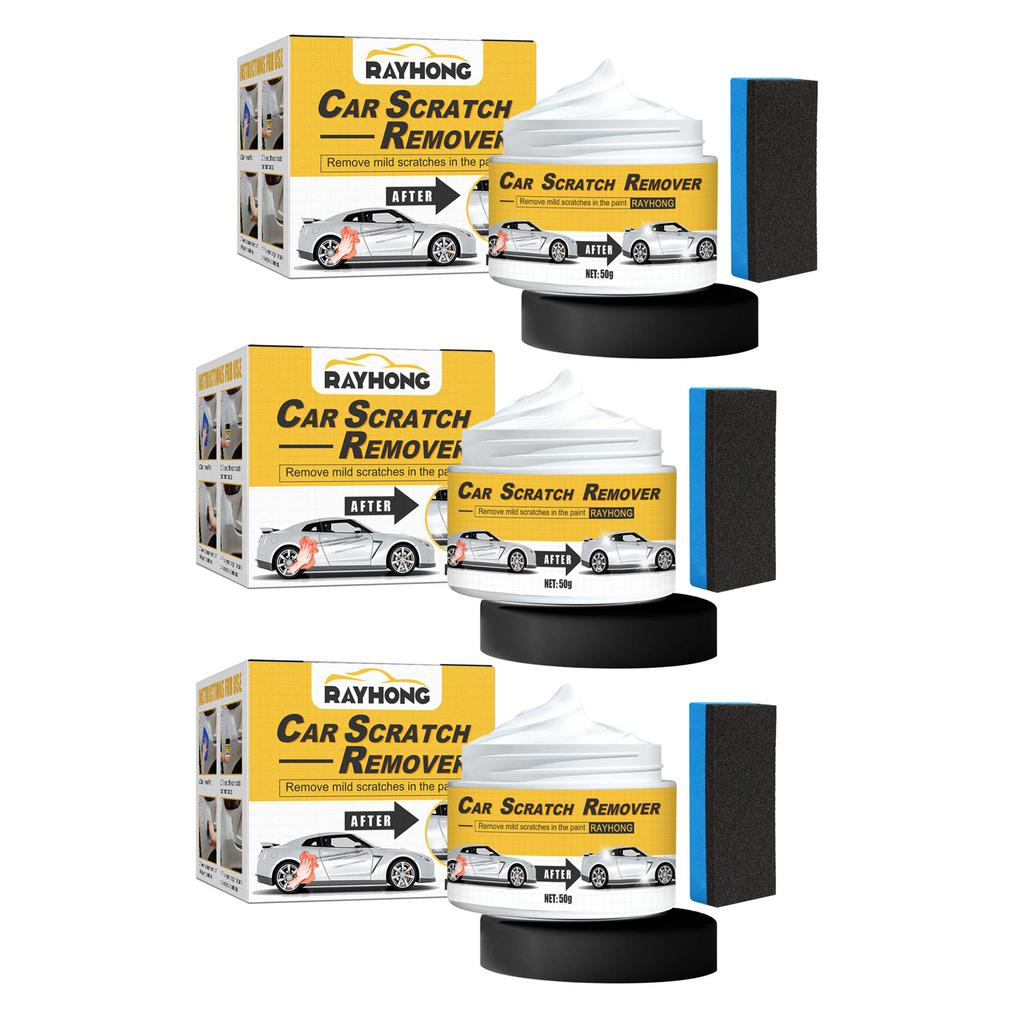 Autokratzer Reparaturpaste Mehrzweck Wasserdicht Langlebig Autopolitur Kratzerentferner Mit Schwamm Für Autopflegeprodukt