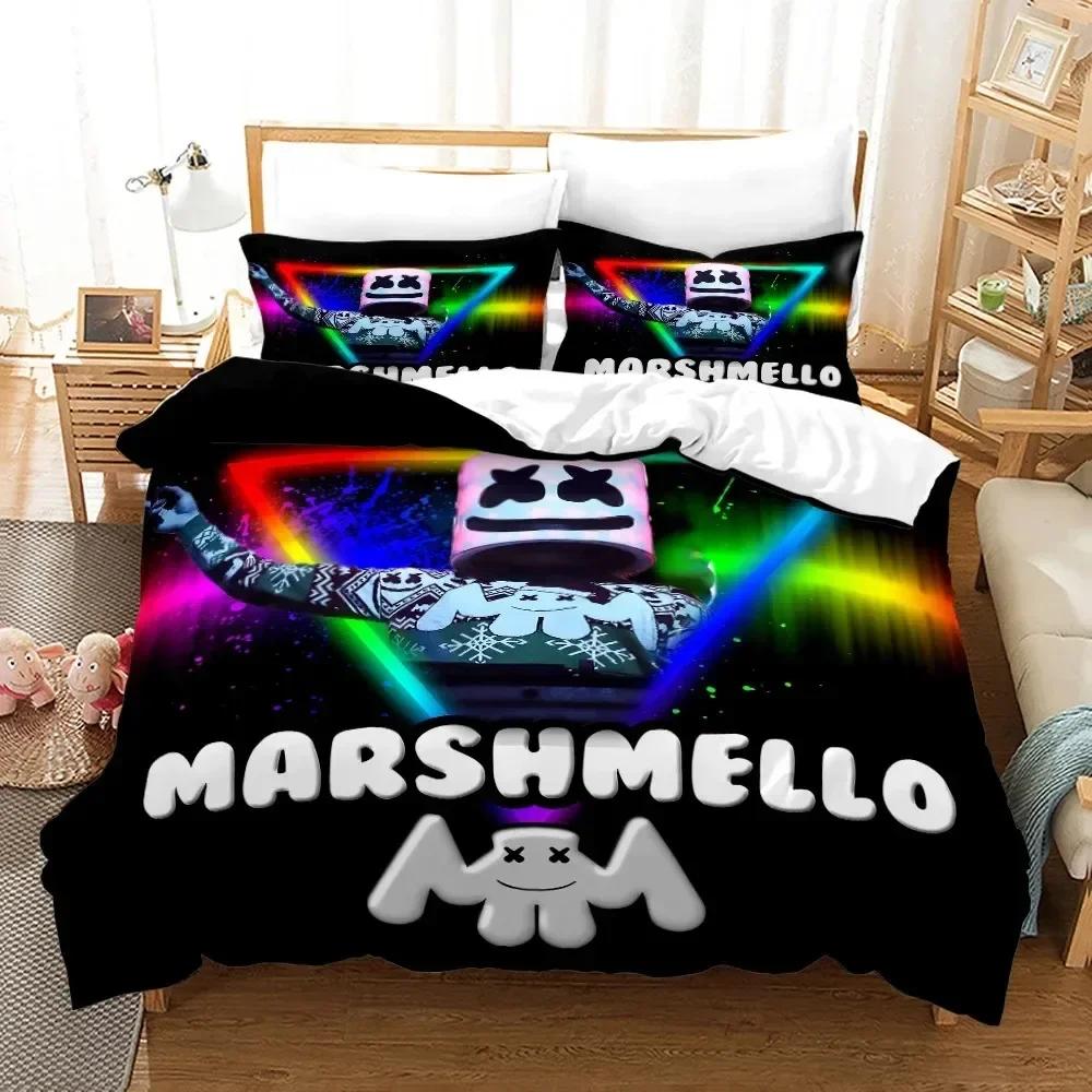 New Single-Sided Printed Series Dj Digital Printing Duvet Cover Bedding Set Comfortable Breathable Sheet Comforter Bed Set