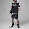 Jordan MJ Flight Logo Print Mesh Shorts Kids shorts Black HM4741-010