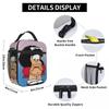 Funny Mafalda Insulated Lunch Bag for Women Resuable Quino Comic Cartoon Cooler Thermal Lunch Box Office Work School