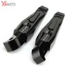 Motorcycle CNC Foot Pegs Rear Passenger Footrests Fit For Yamaha MT07 MT 07 MT-07 2014-   With Laser Logo