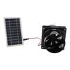 12V Ventilation Fan Round Duct Fan Solar Exhaust Fan