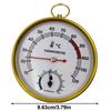 Sauna Thermometer 10 bis 120℃ 2 in 1 Klare Skala Mehrzweck Sauna Hygrometer Gleichzeitige Anzeige Für Zuhause