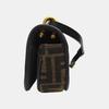 [Pre-Owned] C'Mon Adjustable Detachable Shoulder Strap FF Logo Calfskin Mini Crossbody Bag - Very Good #6HK3FS