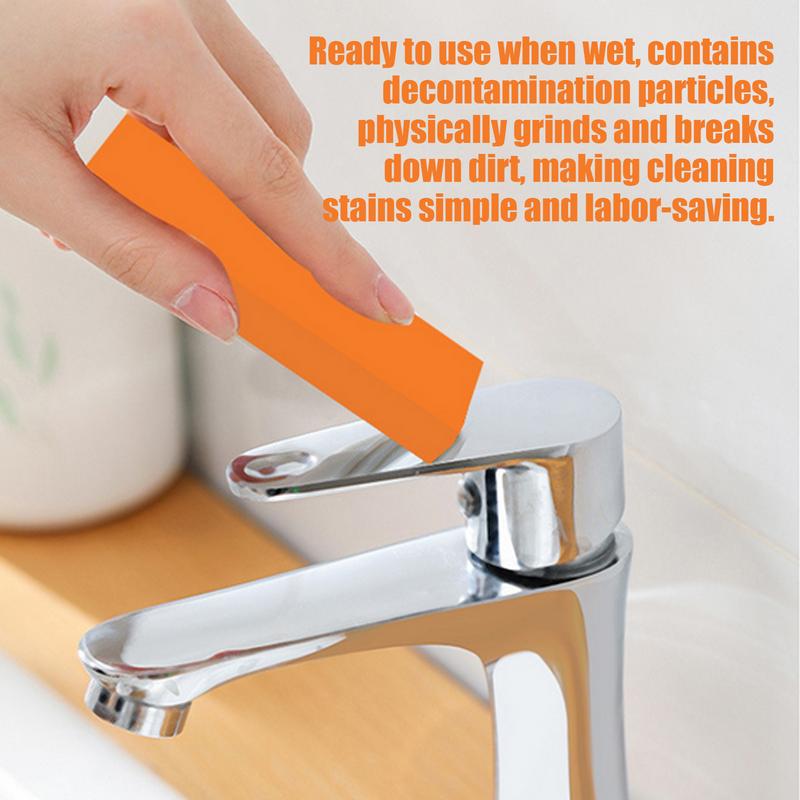Stain Remover Stainless Steel Decontamination Artifact for Kitchen Cleaning Rubber for Household Scale Stain cleaning Tool