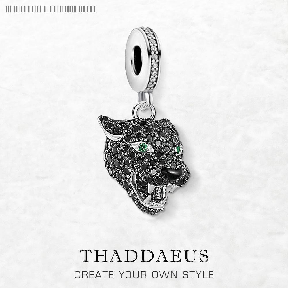

New Black Cat Pendant Lucky Charm Mystical Predator Gift Ideal For Women Men Summer copper Punk Jewellery High Quality