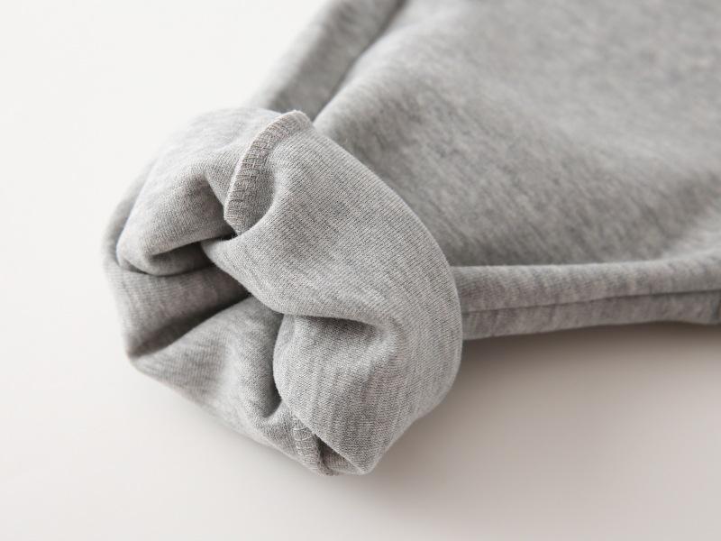 Trendy Korean 2025 Boys' 2-Piece Sweatshirt & Sweatpants Set - Fake Layered Sportswear