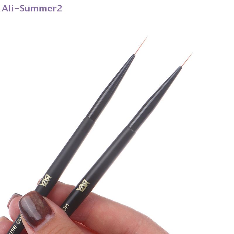 {Summer2} {Summer2} 1/3Pcs #0 #1 #2 Ultra-fine Modeling Brush Outline Pen For Modeler Hobby Coloring Script Liner Brushes Tool