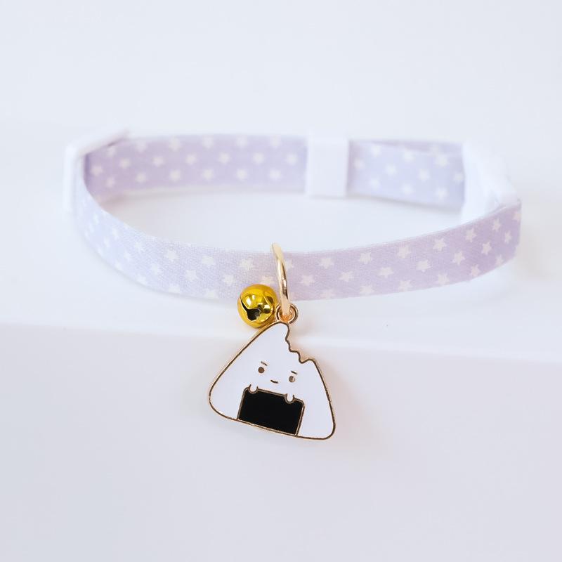 Ins fresh style Cat Collar Safety Breakaway Small Dog Tie Adjustable Necklace Strap for Puppy Kittens pet cats neck with bell