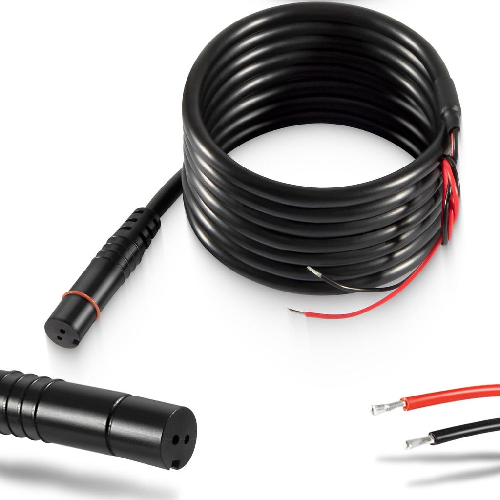 000-14172-001 HOOK2 Power Cable Power Cord Compatible with Lowrance HOOK2 and Hook Reveal Range Series 5" 7" 9" 12"