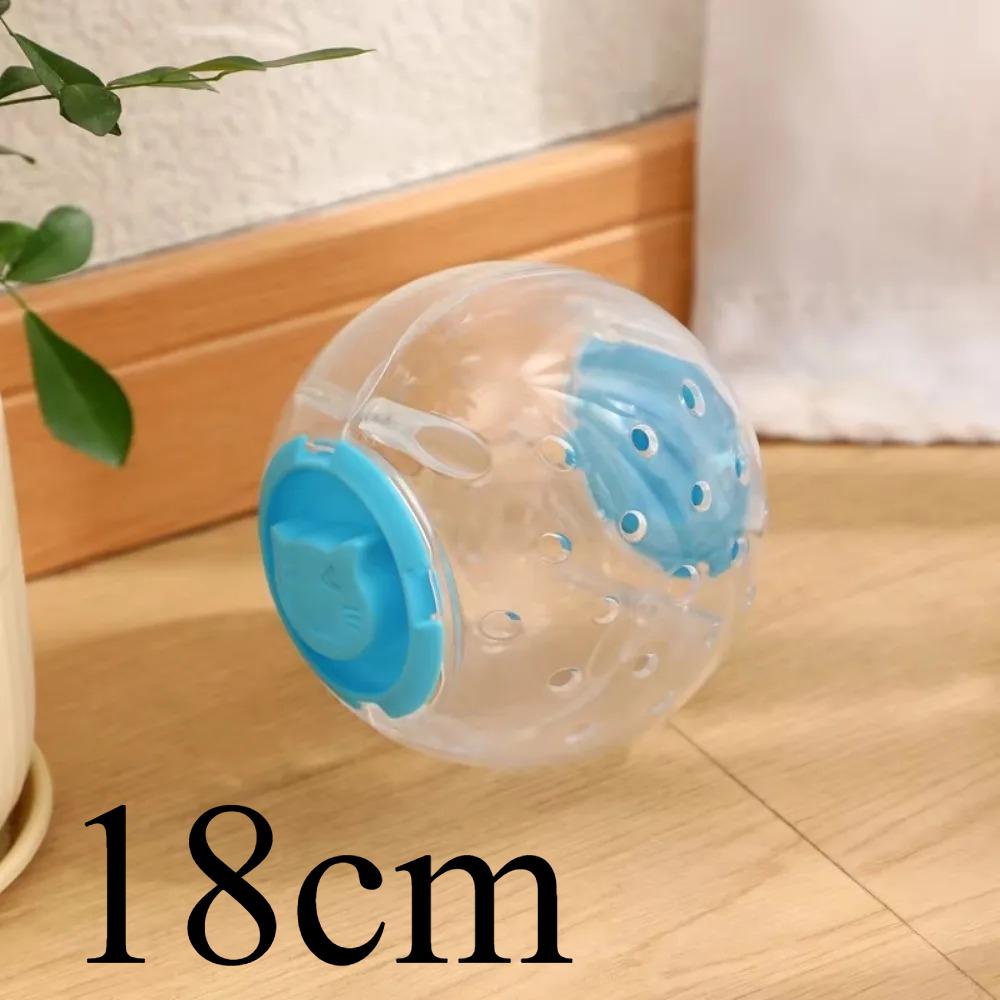 Hamsterkugel, Bewegungsspielzeug, Laufball, Klare Plastikkugeln Hamsterkäfig Zubehör für kleine und mittlere Hamster, Syrische Zwerghamster