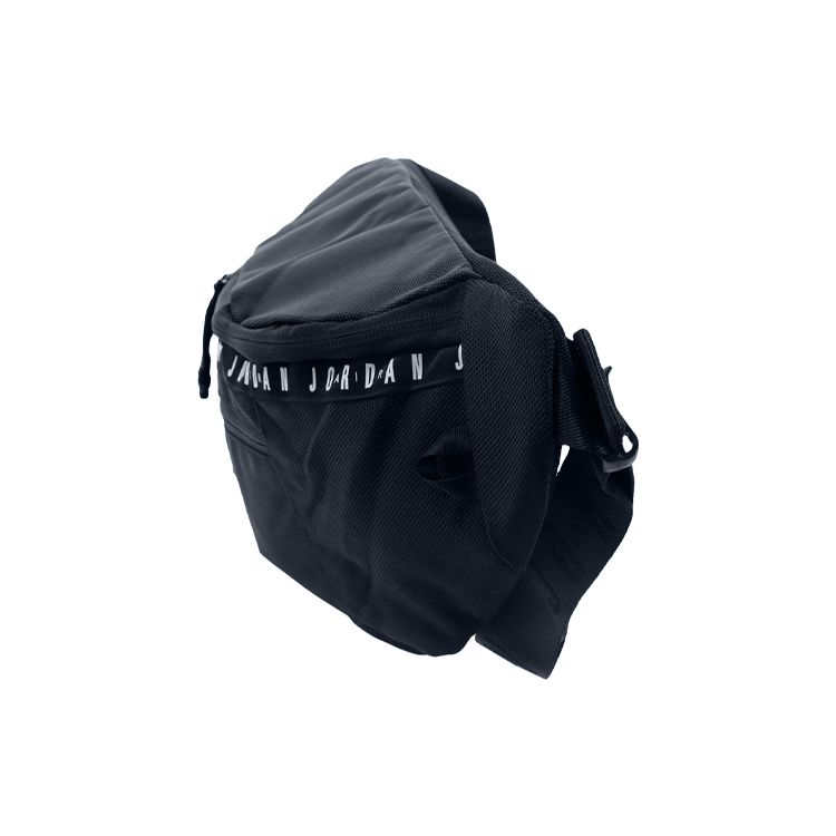 Jordan Sports Casual Air Logo Polyester Crossbody Chest Waist Bag Unisex Bags Black 9A0245-023