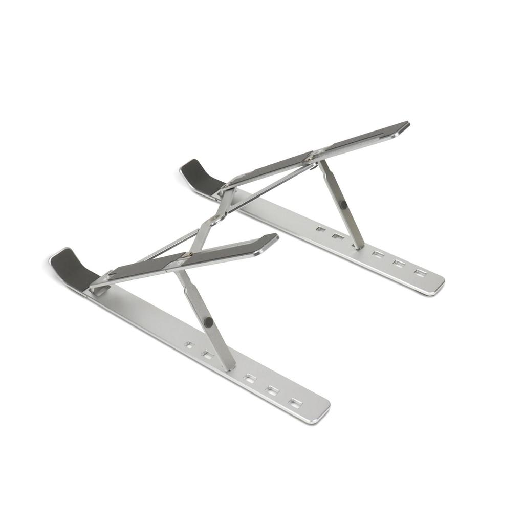 N3 Foldable Silicone Aluminum Laptop Stand - Vertical, Portable, Multi-functional