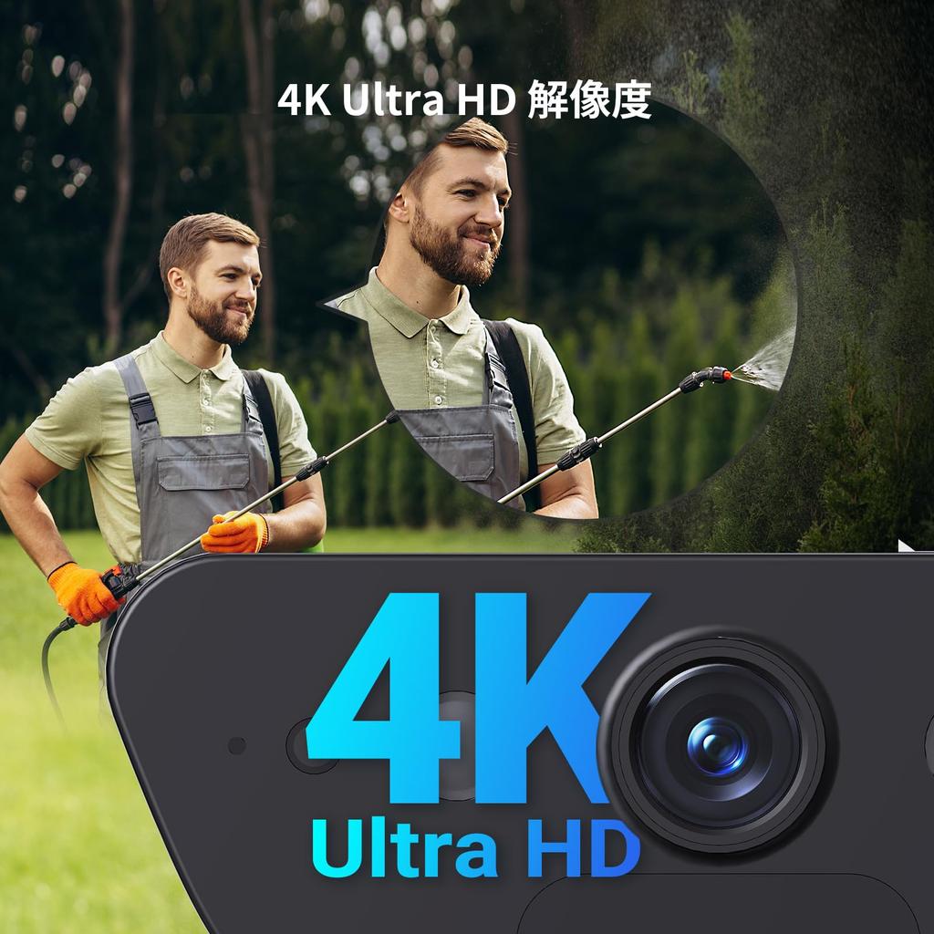 EZVIZ CB5 4K Outdoor Solar Wireless Security Camera with 4K Continuous No Installation or Power Supply 6 Smartphone AI and Calling & Recording, AOV,