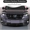 2PCS Car Front Fog Lights Ring Cover Trim for Honda Pilot 2019 2020 2021 2022, ABS Material Automotive Front Bumper Driving Fog Lamp Light Decorative