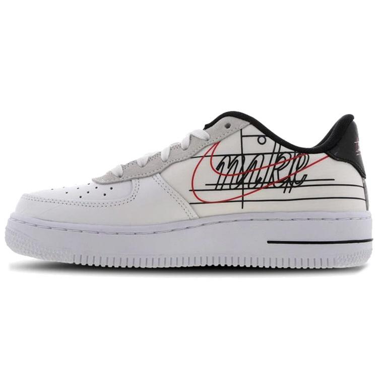 (GS) Nike Air Force 1 Low  Script Swoosh  Kids  CK9707-100 EU 36