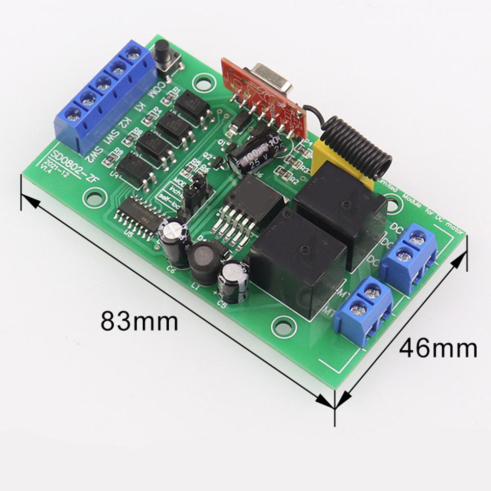 Remote Control Motor Forward And Reverse Controller Relay Drive Control Module For Electrical Equipment Tool Accessory