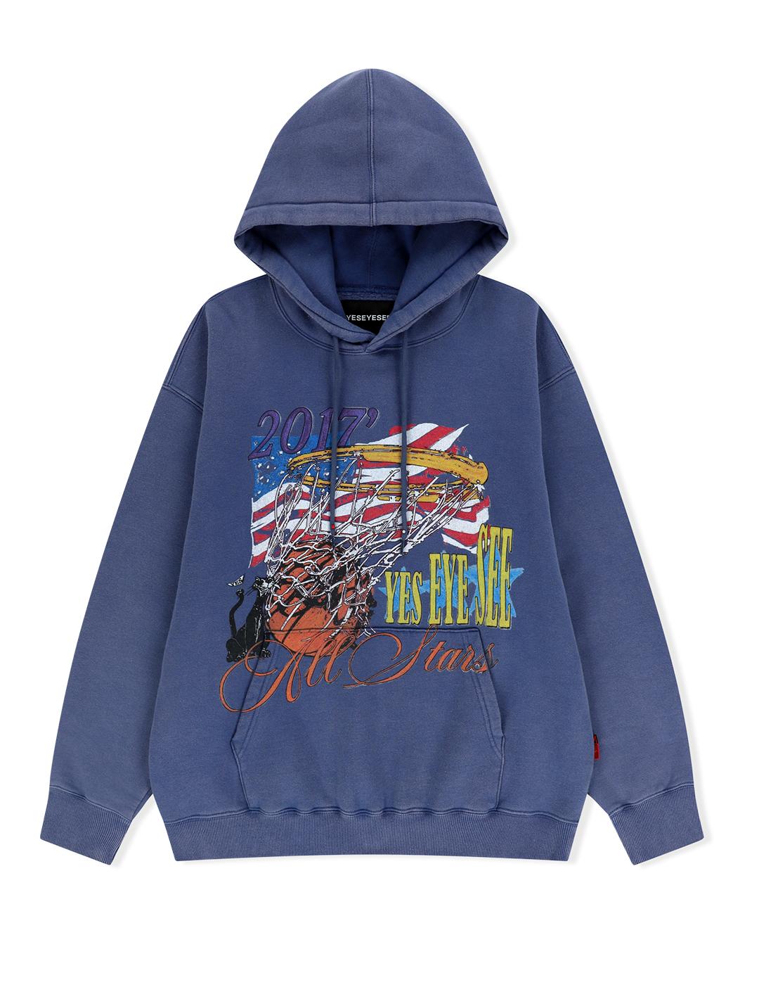 Yes Ic Y.E.S Goal In Hoodie Cobalt Blue Cobalt Blue/S