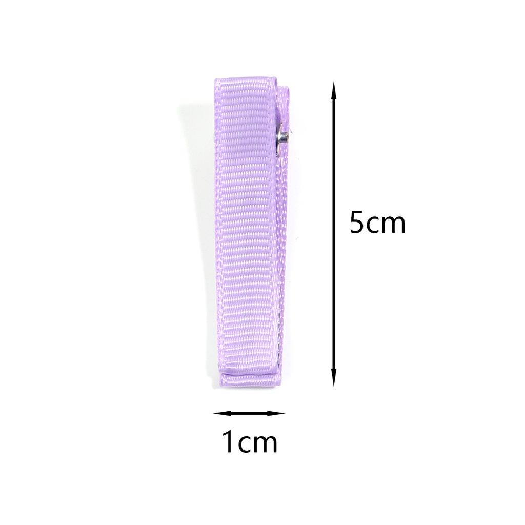 10pcs/Bag Multicolor Cloth Wrapped The Metal Duckbill Hair Clip For Jewelry Making Hairpins DIY Hairpins Base Decorations