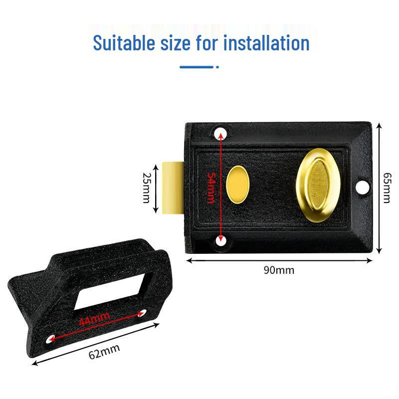 Chuke Classic Bull Head Double Security Door Lock