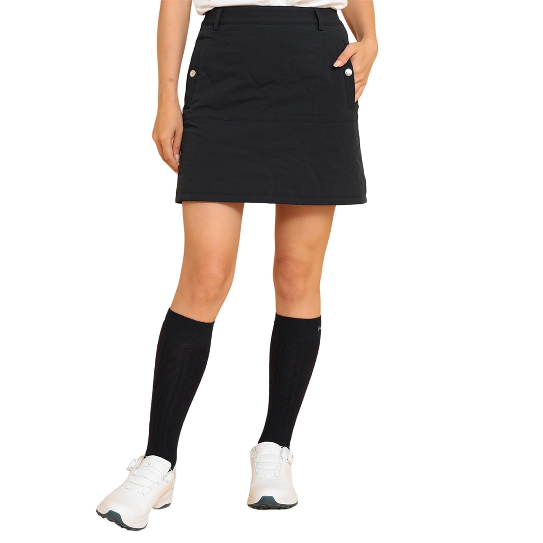 

Callaway Padded Skirt Golf C24228204 Women s (8-Way Stretch, Water-Repellent) / / 1120_Navy
